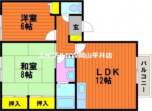 ディアスYの物件間取画像